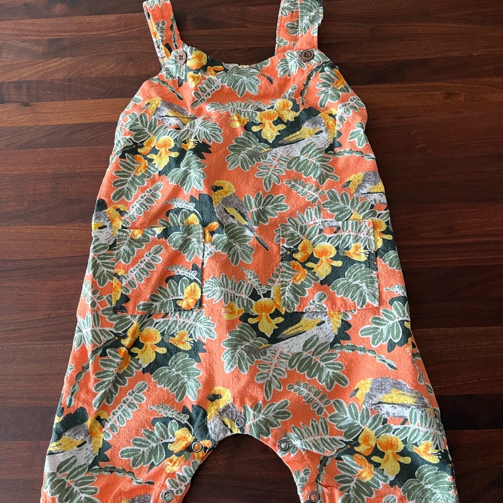 Patagonia Pataloha Romper size 2T with tropical print